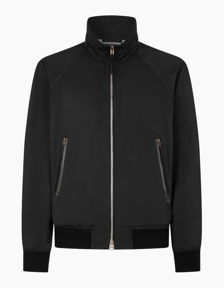 Techno Poplin Jacket Black