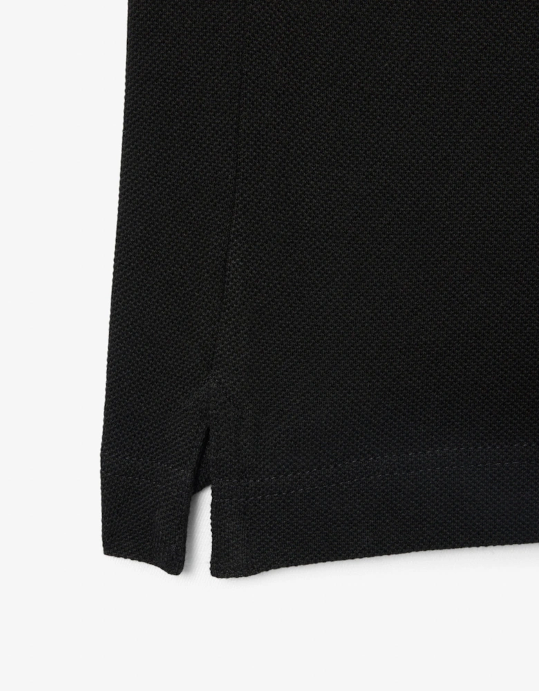 Lacoste Mens Original L.12.12 Slim Fit Petit Piqué Cotton Polo Shirt - Black 031