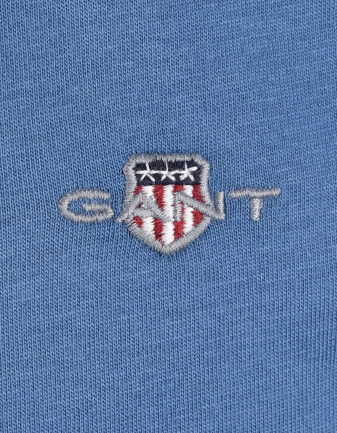 GANT REG FIT SHIELD T-SHIRT BLUE HORIZON