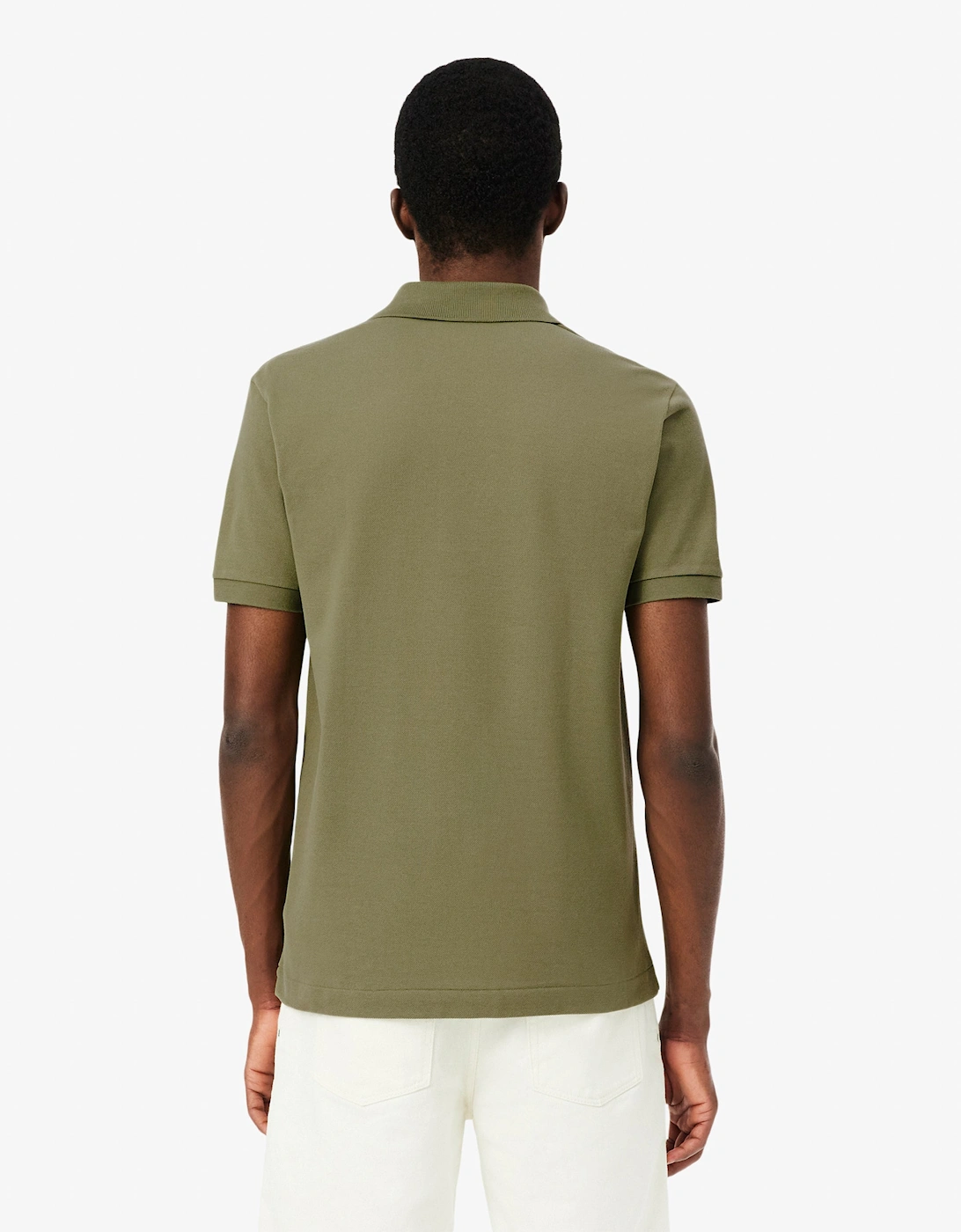 Lacoste Classic Fit L.12.12 Mens Short Sleeve Polo Shirt - Khaki BMY