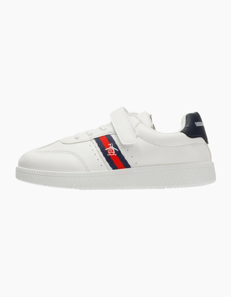 Penguin Junior Soop White Trainers