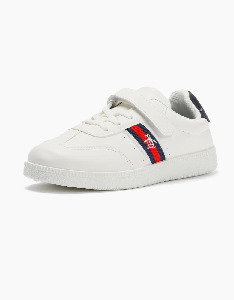 Penguin Junior Soop White Trainers