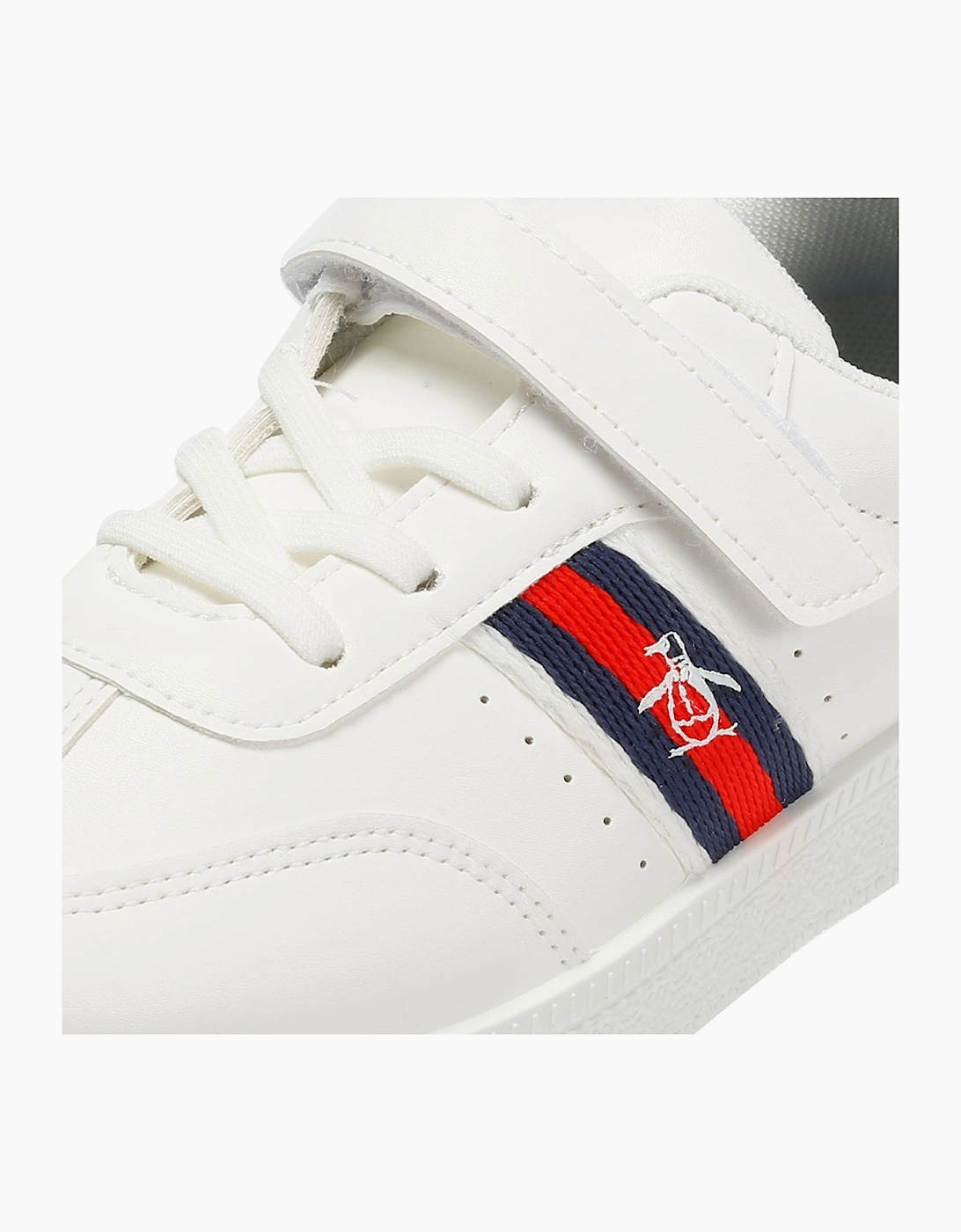 Penguin Junior Soop White Trainers