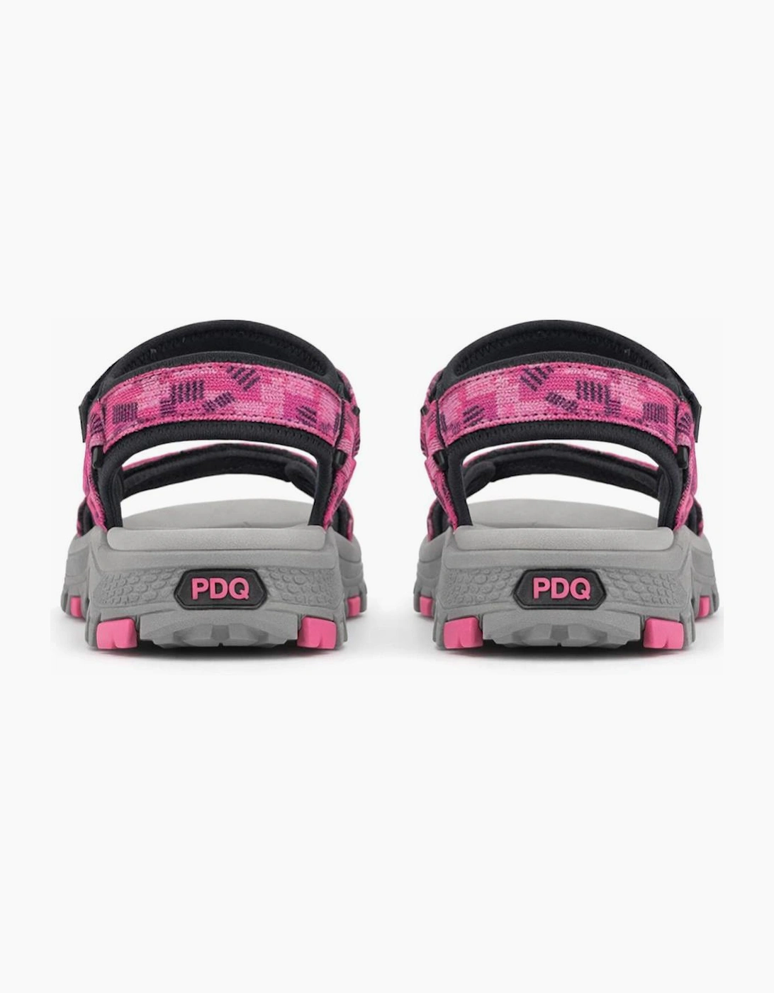 PDQ TESSA Womens Hiking & Trail Sandals Fuchsia/Black