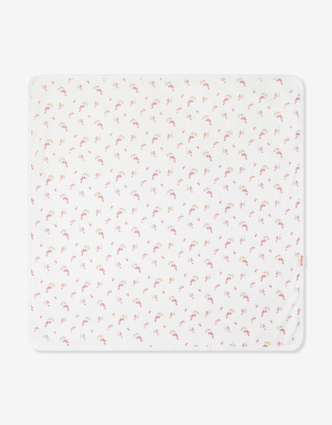Tiffany Baby Girls Purple Grape Blanket in Ivory