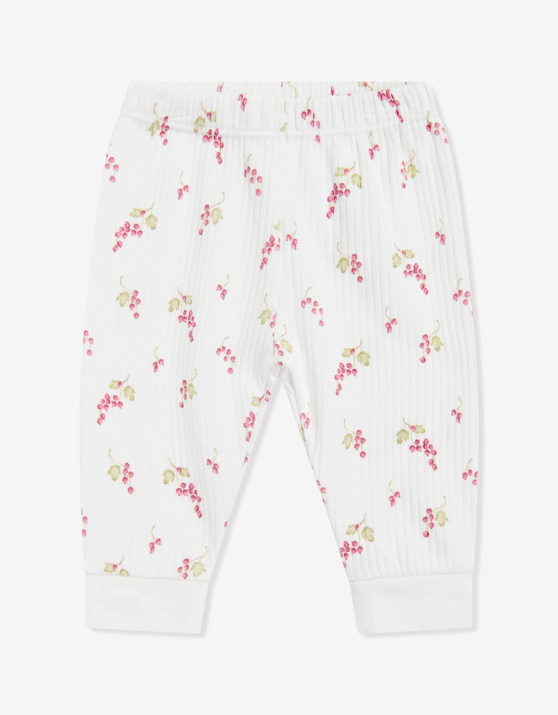 Tiffany Baby Girls Purple Grape Legging Set in Ivory