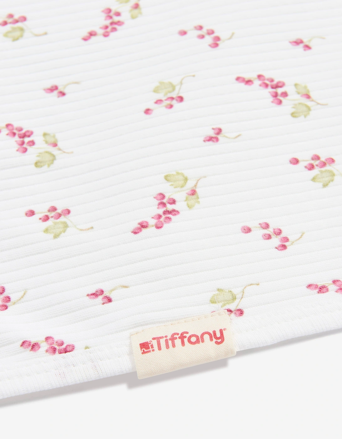 Tiffany Baby Girls Purple Grape Blanket in Ivory