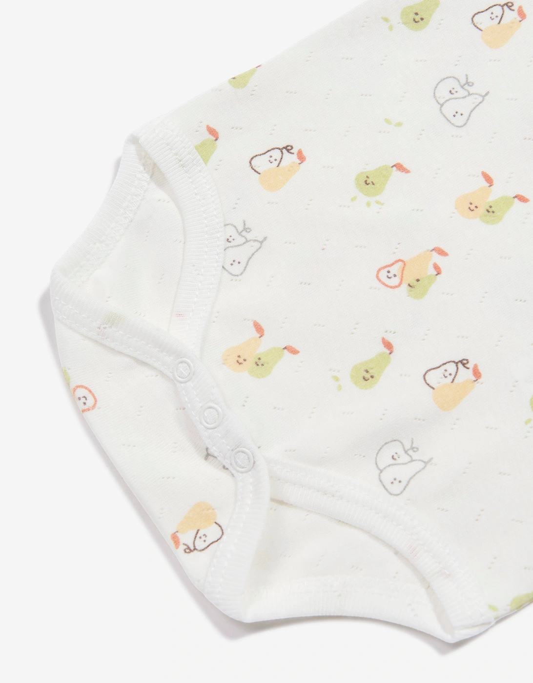 Tiffany Baby Pear Print Bodysuit in Ivory