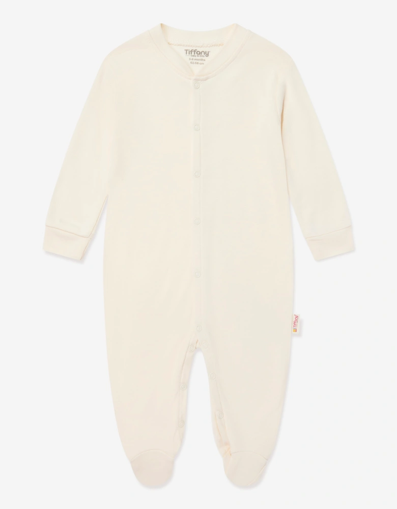 Tiffany Baby Bambu Babygrow in Ivory