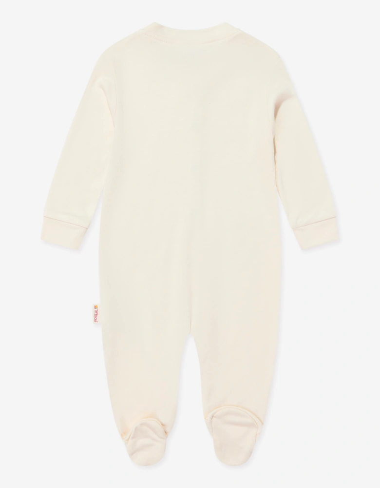 Tiffany Baby Bambu Babygrow in Ivory