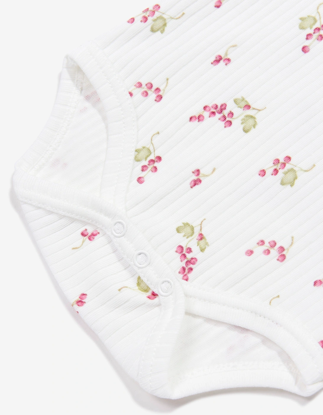 Tiffany Baby Girls Purple Grape Bodysuit in Ivory