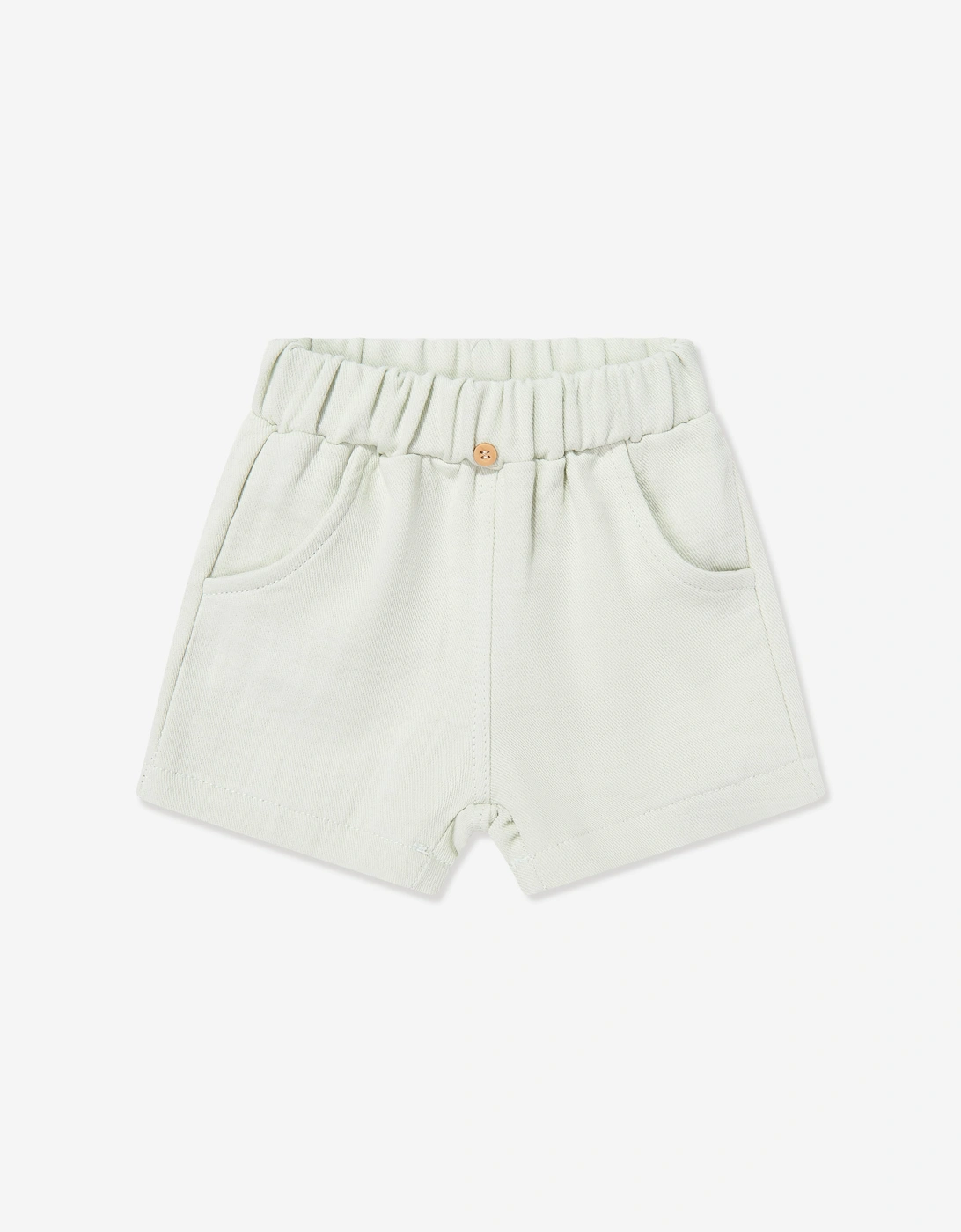 Tiffany Baby Boys Linen Breeze Shirt and Shorts Set in Ivory
