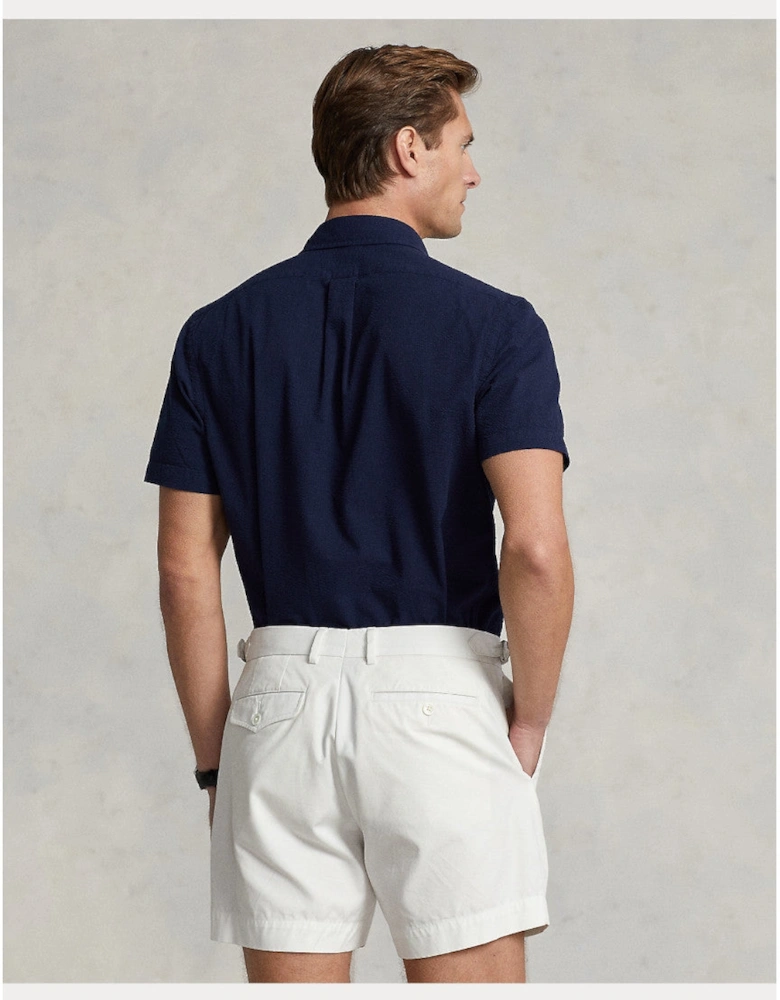 Polo Ralph Lauren Seersucker SS Shirt 003 Astoria Navy