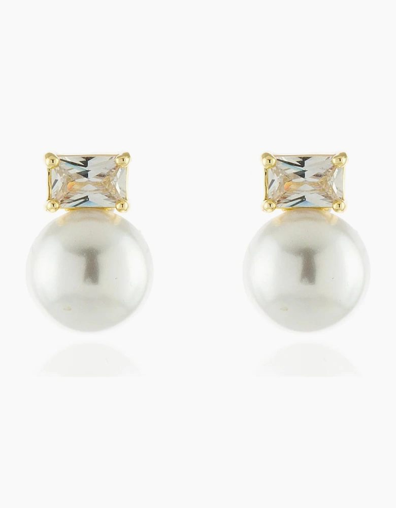 Cachet London Corin Gold Clip On Earrings