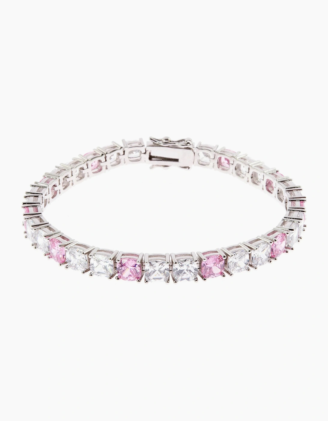 Cachet London Adele Silver  Rose Tennis Bracelet