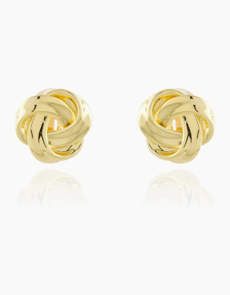 Cachet London Kelce Gold Clip On Earrings