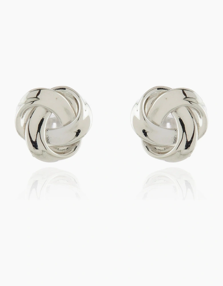 Cachet London Kelce Silver Clip On Earrings