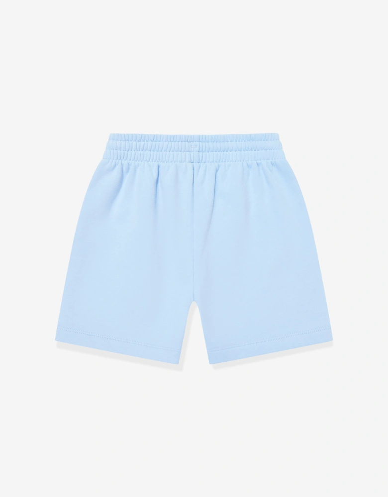 PANGAIA Kids 365 Midweight Long Shorts in Blue