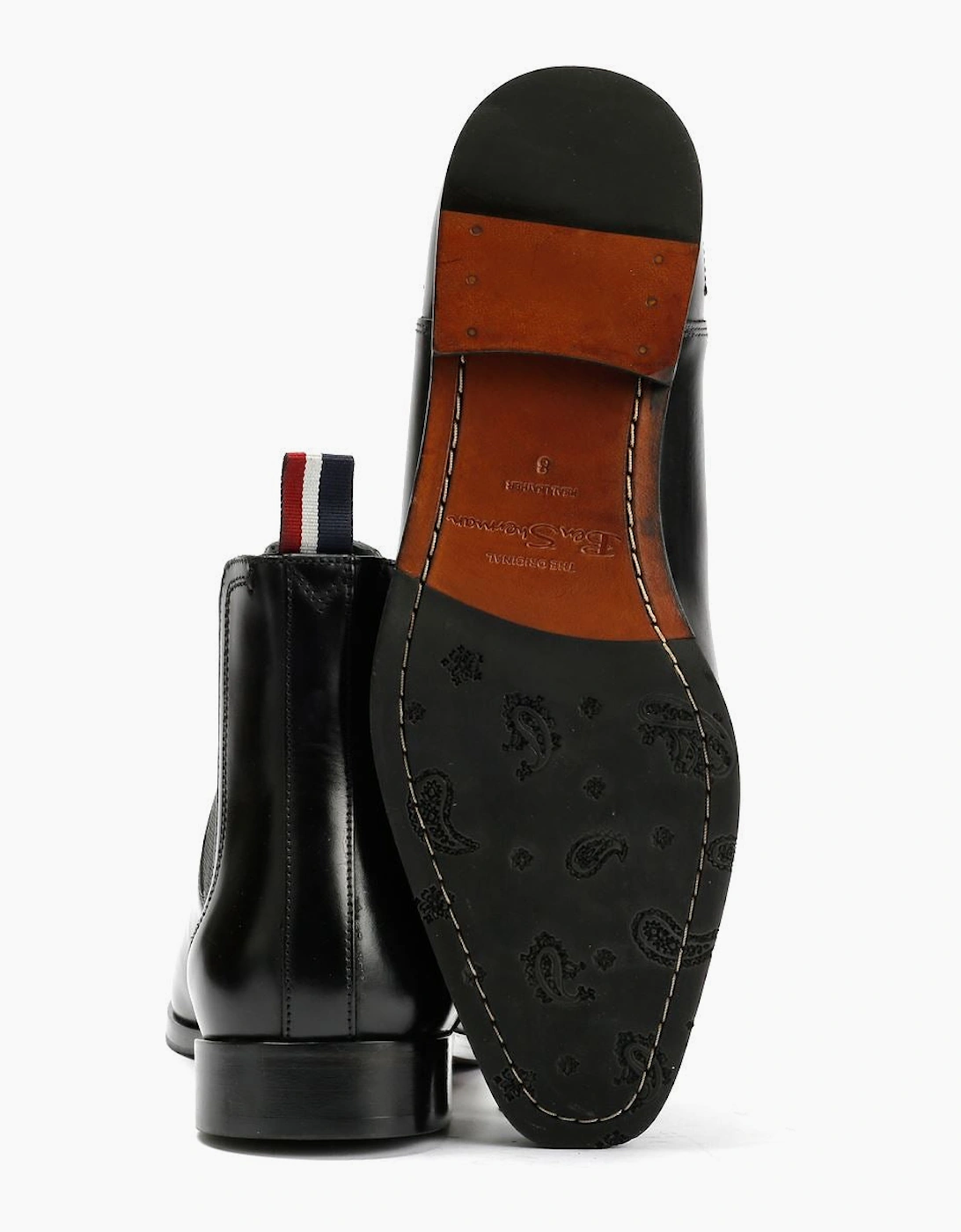 Ben Sherman Kendrick Leather Men's Black Boots