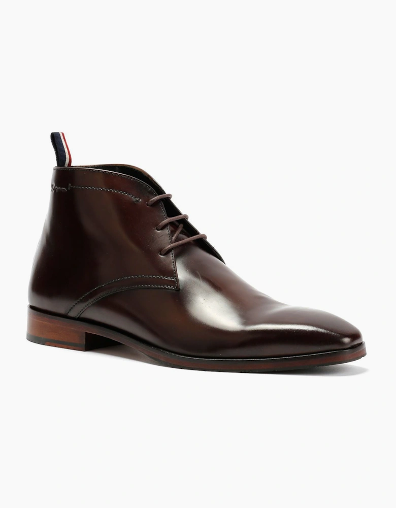 Ben Sherman London Brush Off Leather Men's Brown Boots