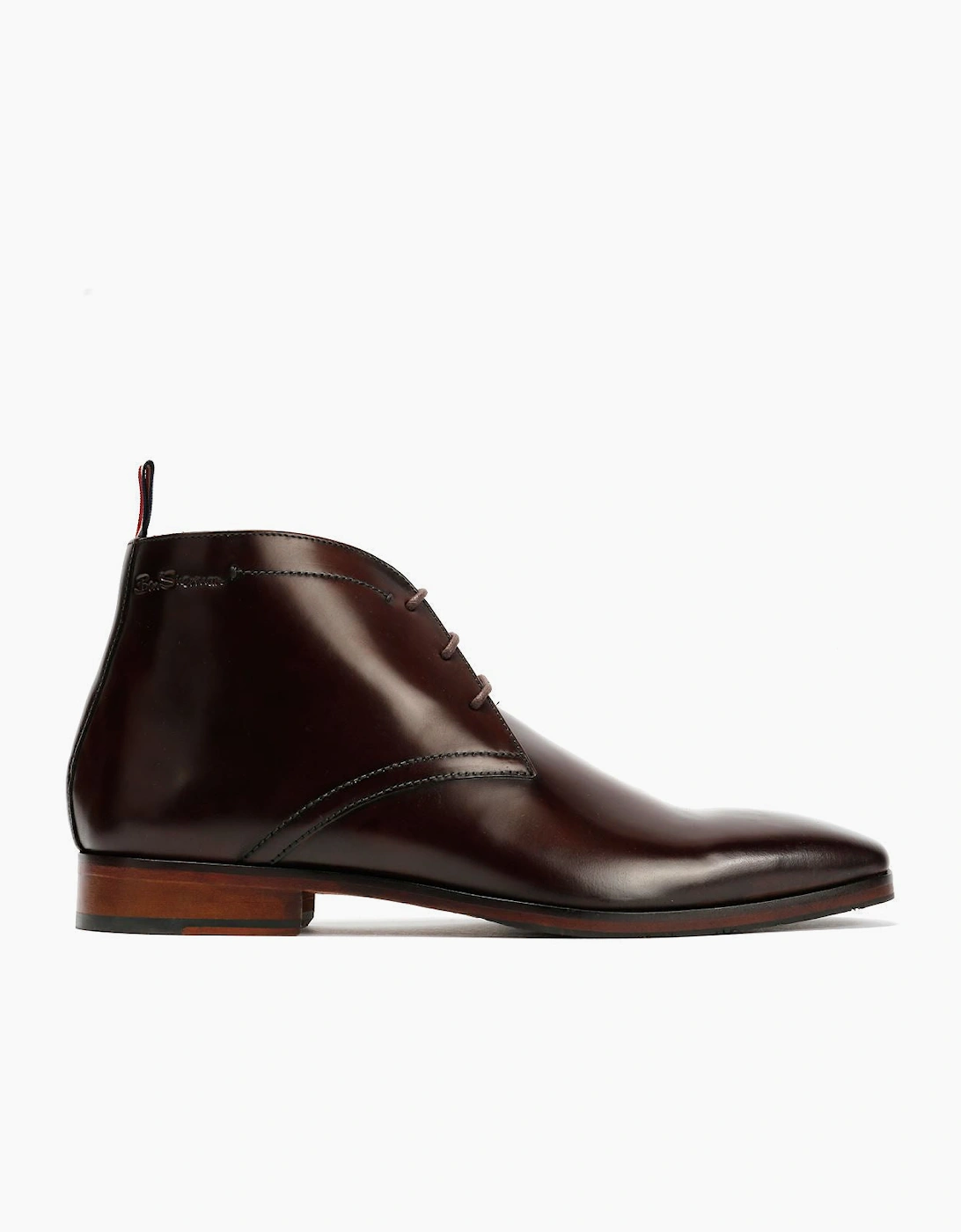 Ben Sherman London Brush Off Leather Men's Brown Boots