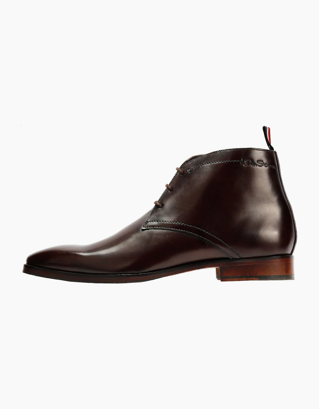 Ben Sherman London Brush Off Leather Men's Brown Boots