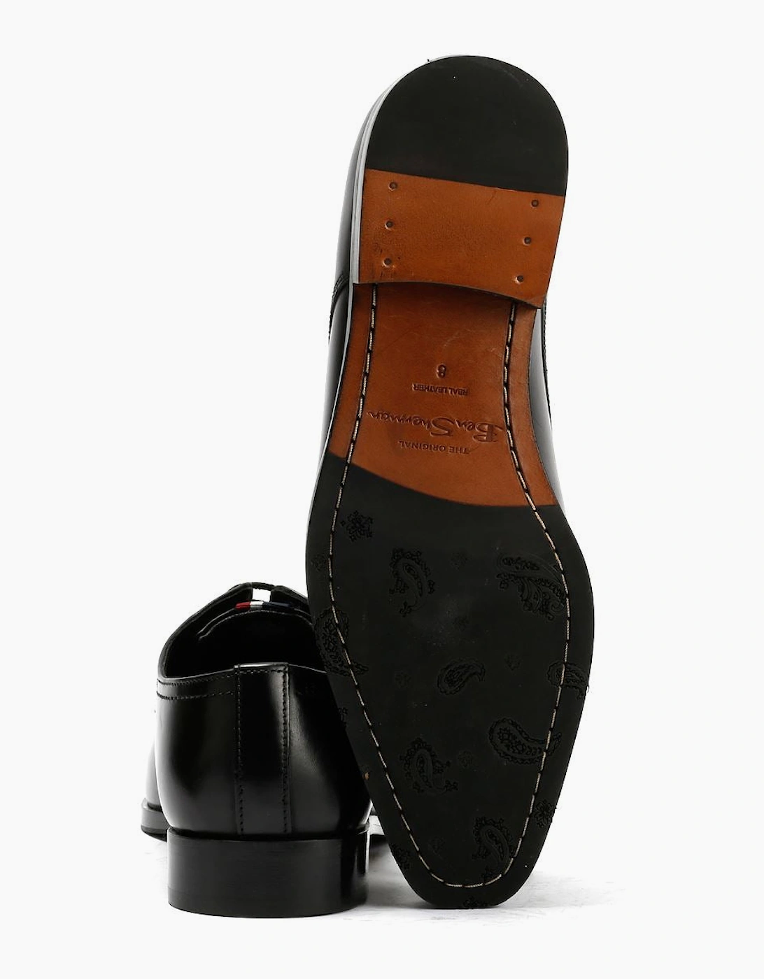 Ben Sherman Kenton Leather Men's Black Lace-Up Shoes