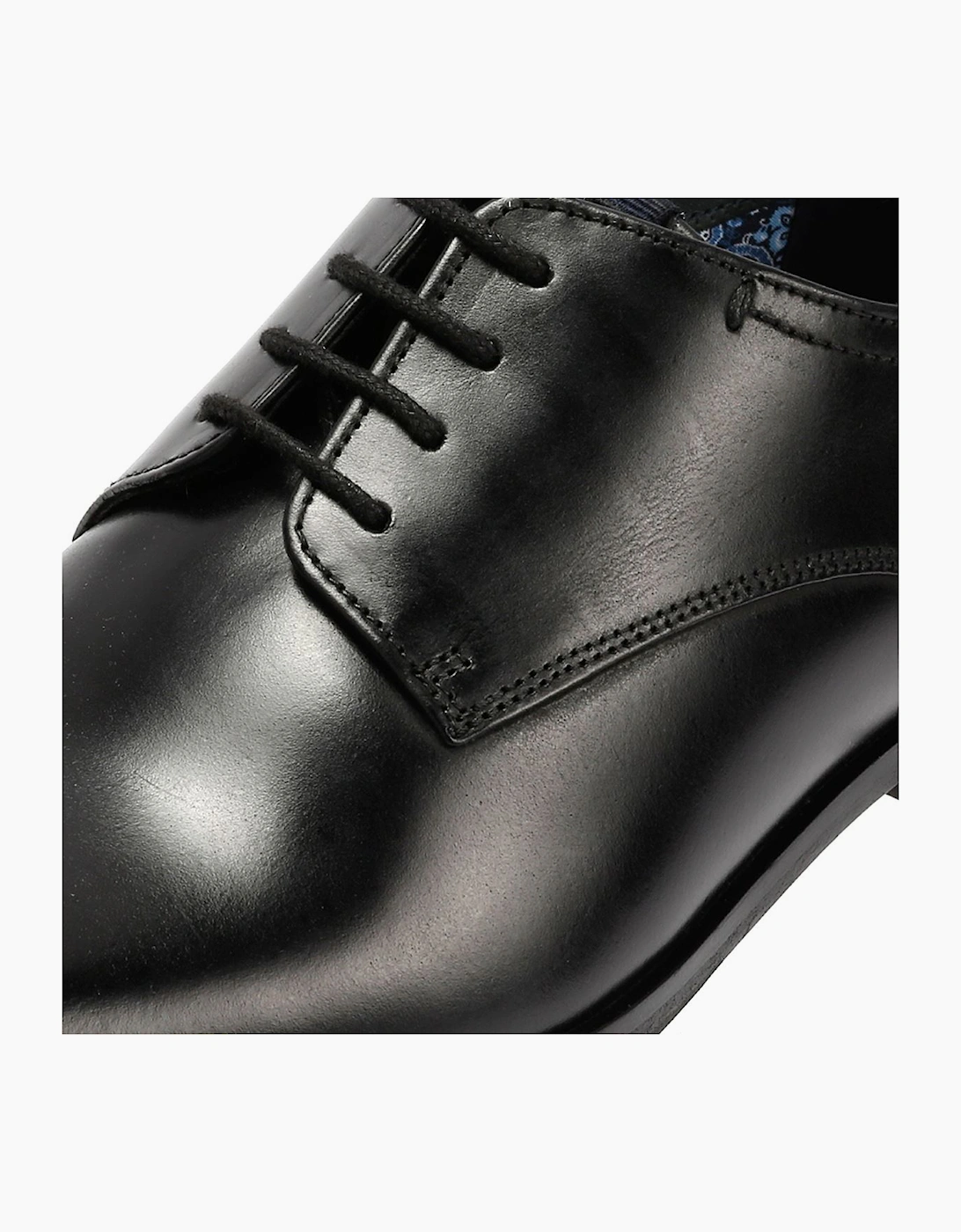 Ben Sherman Kenton Leather Men's Black Lace-Up Shoes