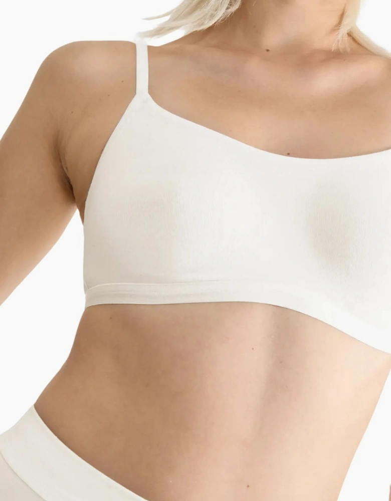 Go Daily Cotton Top, Silk White