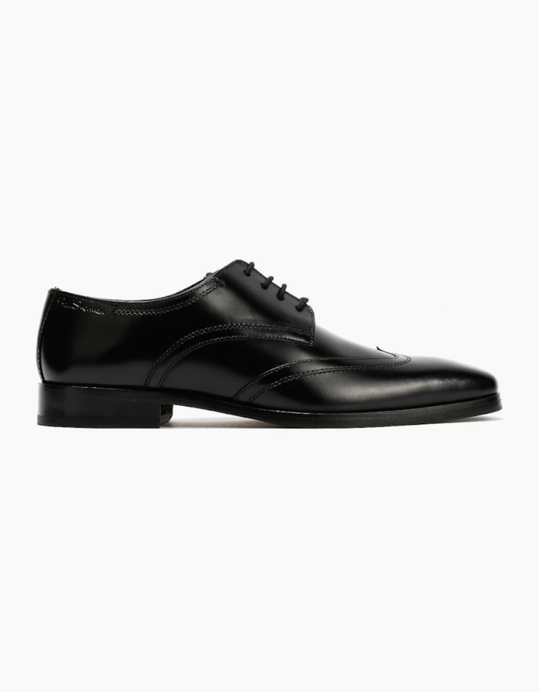 Ben Sherman Kingston Derby Mens Black Shoes