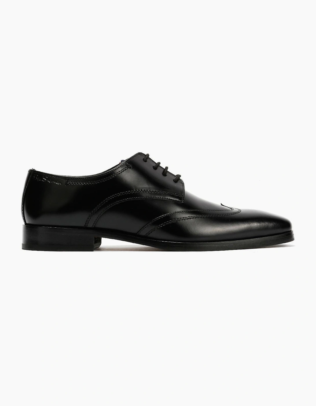 Ben Sherman Kingston Derby Mens Black Shoes