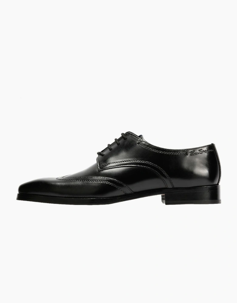Ben Sherman Kingston Derby Mens Black Shoes