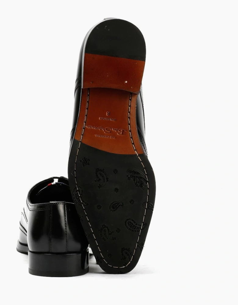 Ben Sherman Kingston Derby Mens Black Shoes