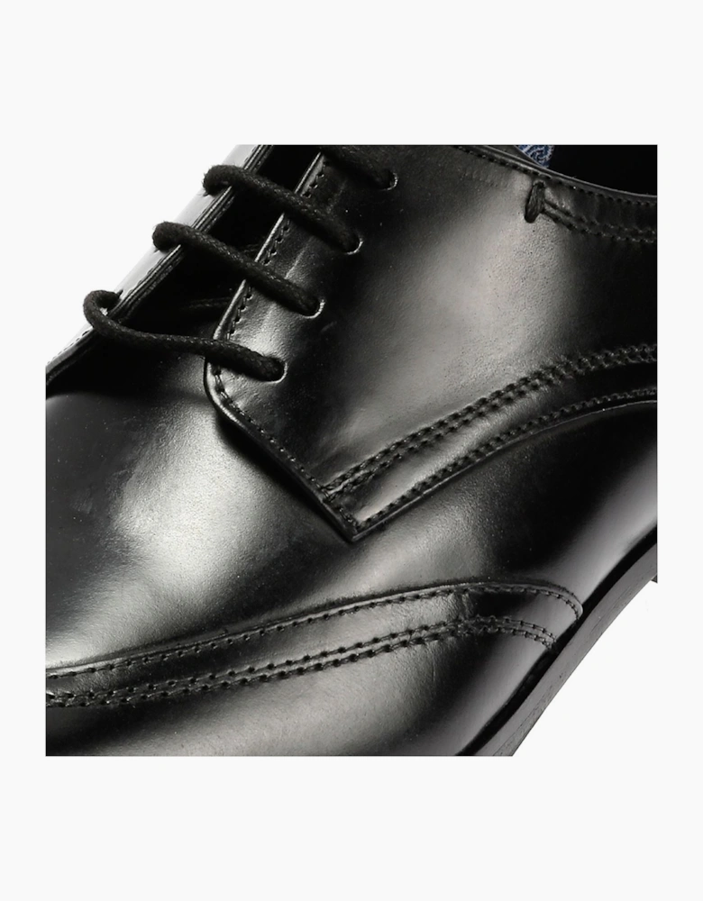 Ben Sherman Kingston Derby Mens Black Shoes