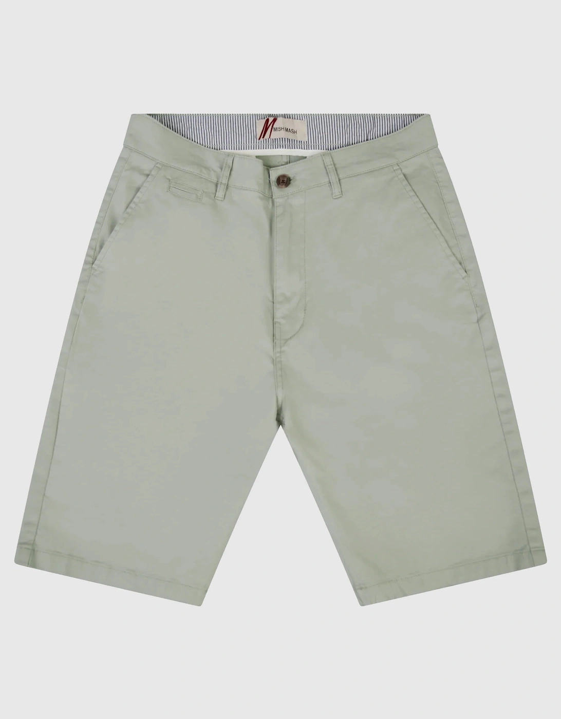 Mish Mash Weymouth Chino Shorts - Lt Desert Sage
