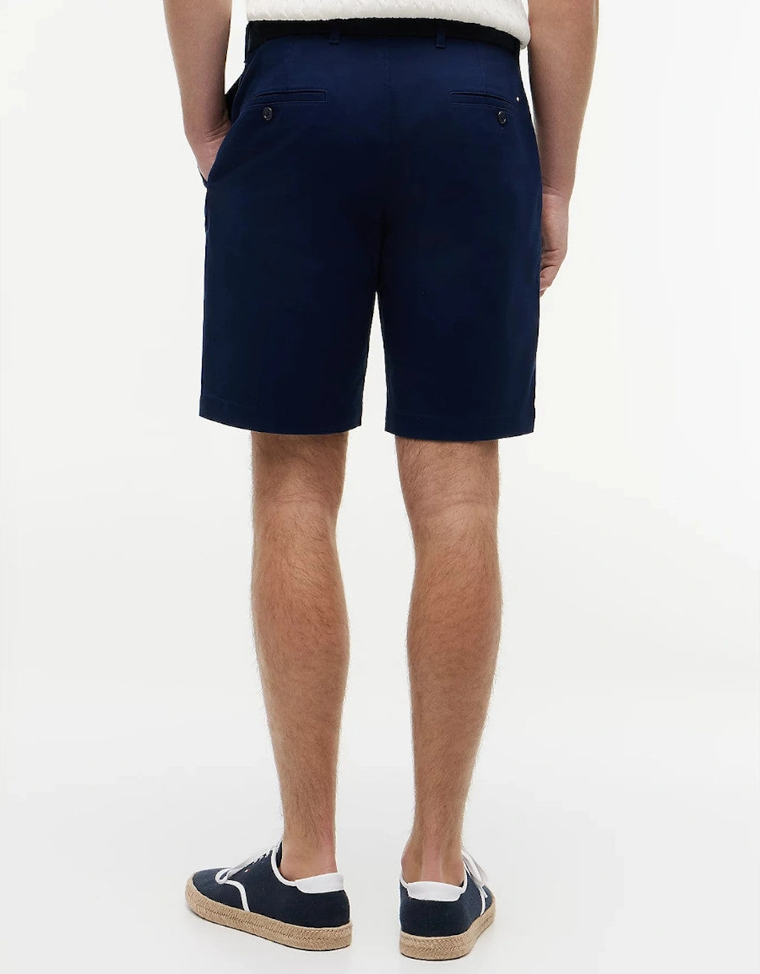 Tommy Hilfiger Denton Belted Chino Shorts DCC Carbon Navy