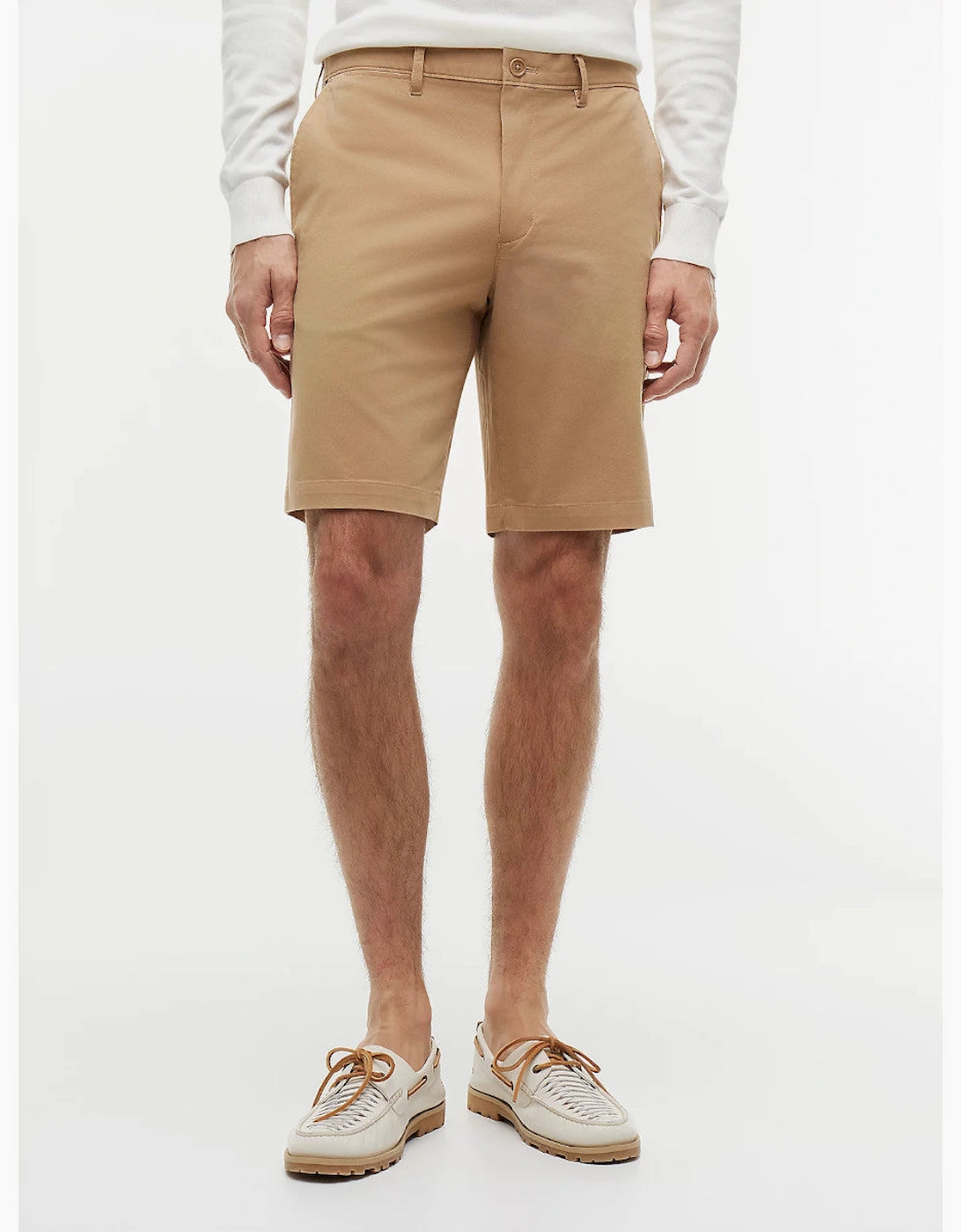 Tommy Hilfiger Denton Belted Chino Shorts GV7 Timeless Camel