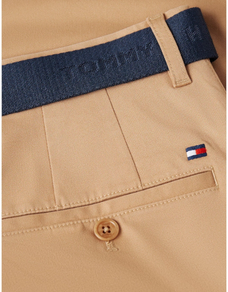 Tommy Hilfiger Denton Belted Chino Shorts GV7 Timeless Camel