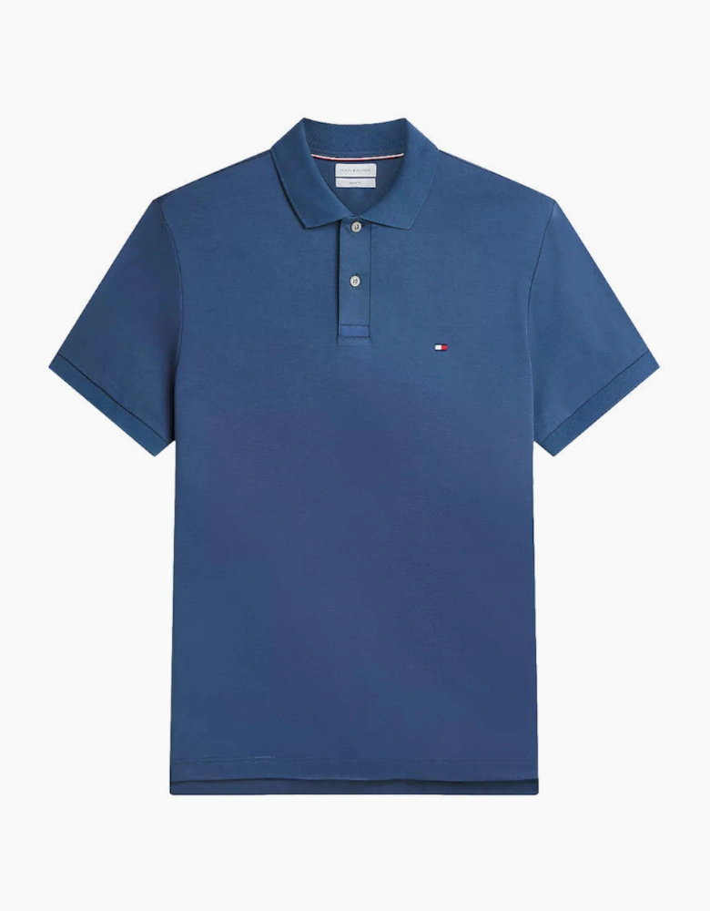 Tommy Hilfiger Liquid Cotton Reg Polo DBZ Aegean Sea