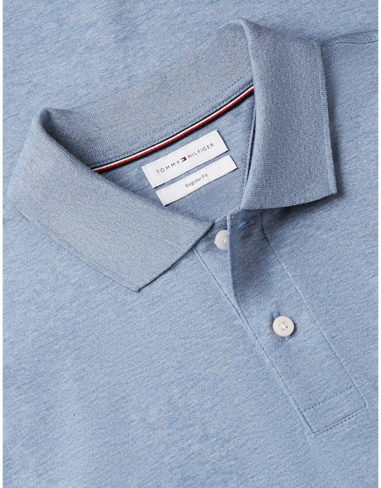Tommy Hilfiger Liquid Cotton Reg Polo DS9  Heathered Blue Bros