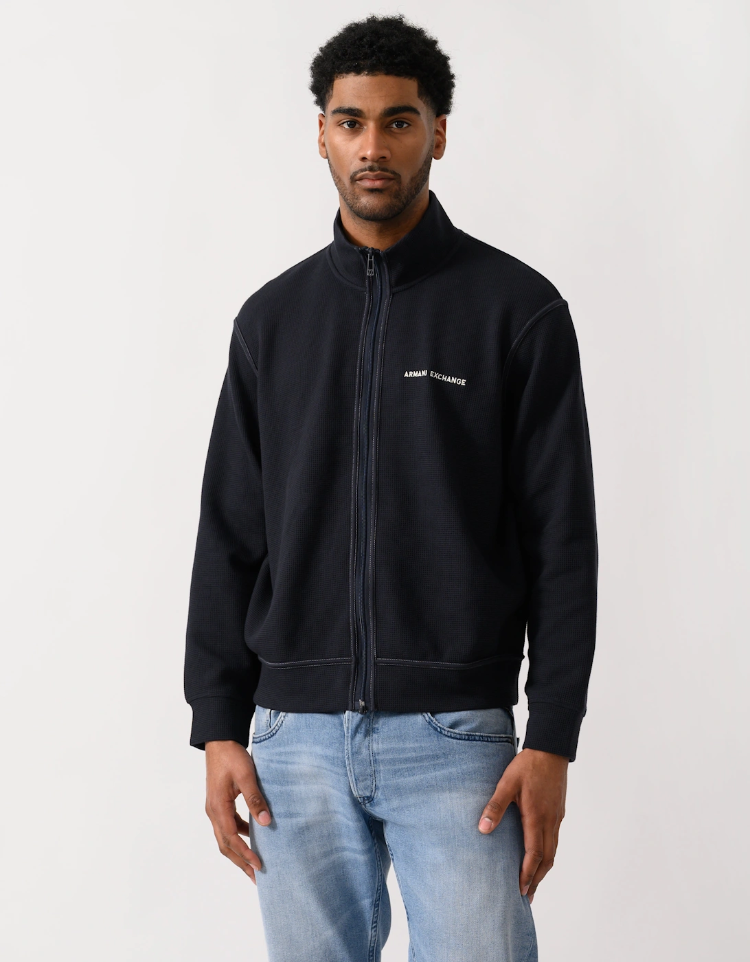 Armani Exchange Mens Sweatshirt XM002327-AF21870 - Deep Navy UB101, 5 of 4