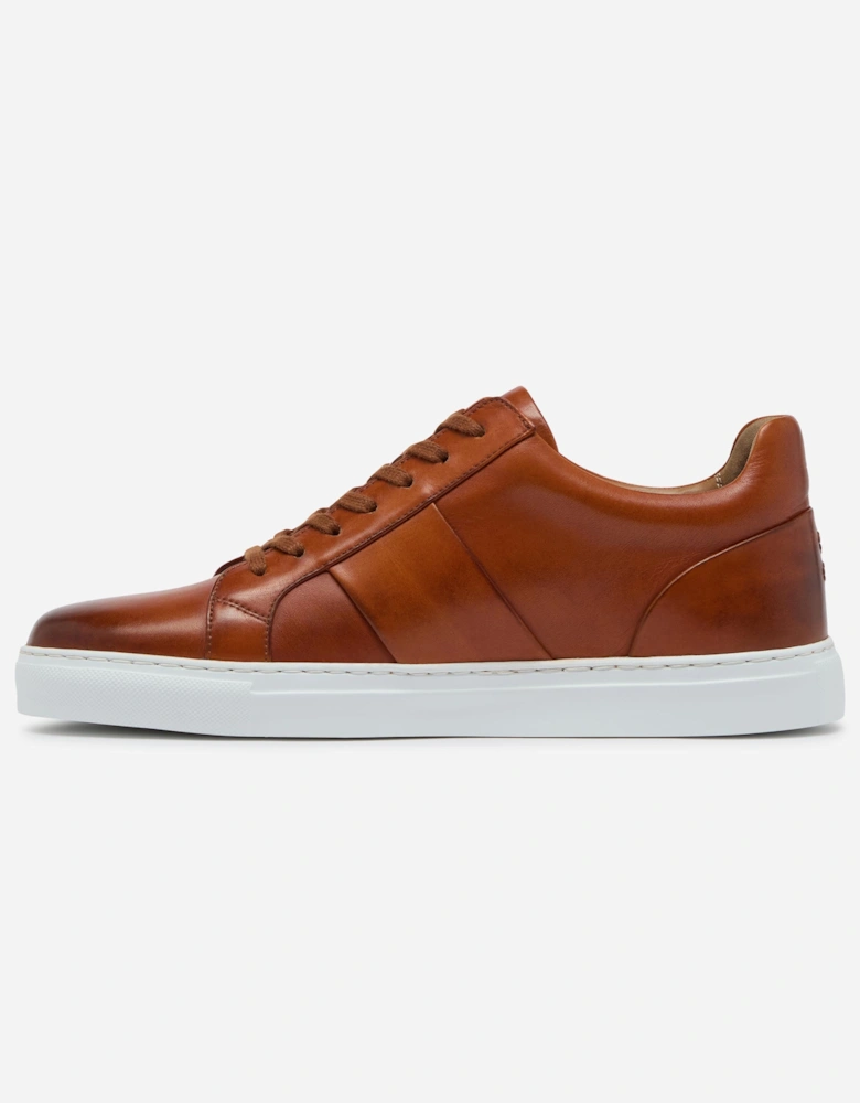 Oliver Sweeney Kendal Leather Mens Trainers - Tan
