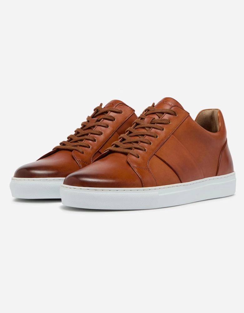 Oliver Sweeney Kendal Leather Mens Trainers - Tan