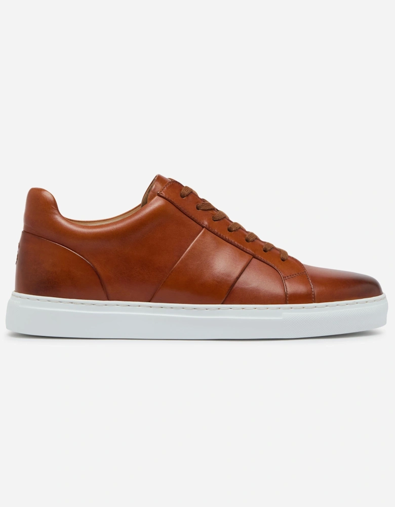 Oliver Sweeney Kendal Leather Mens Trainers - Tan