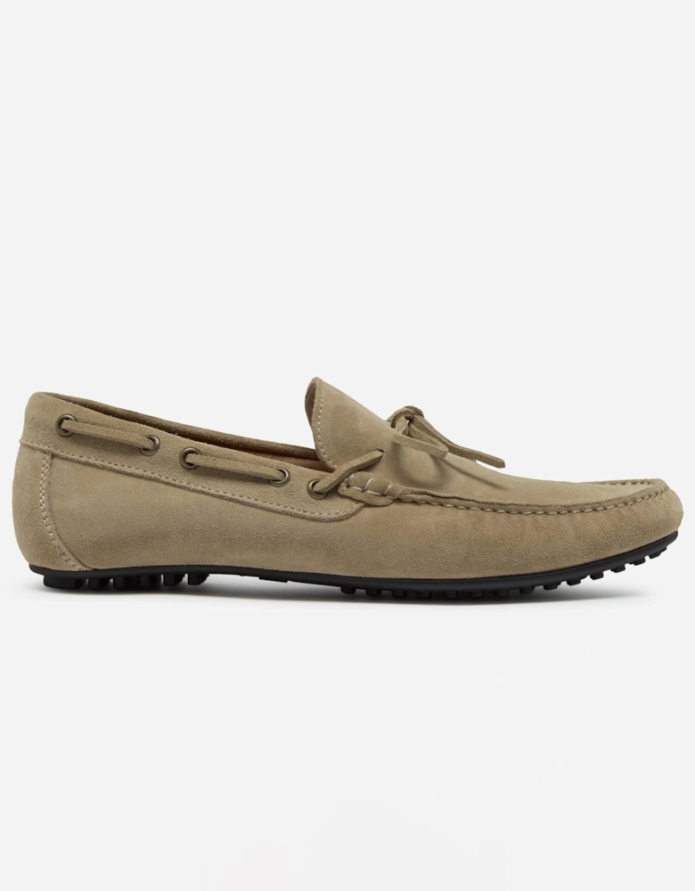 Oliver Sweeney Cano Suede Mens Driving Shoes - Sand