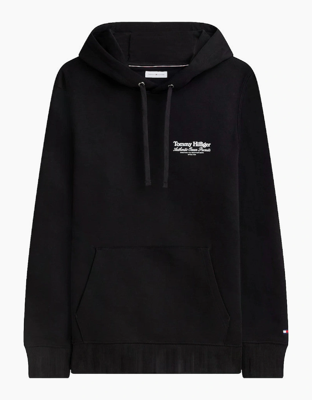 Tommy Hilfiger Nautical Back Graphic Hoody BDS Black, 5 of 4