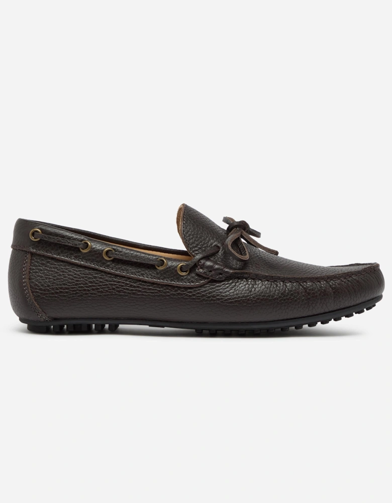 Oliver Sweeney Cano Leather Mens Driving Shoes - Brown