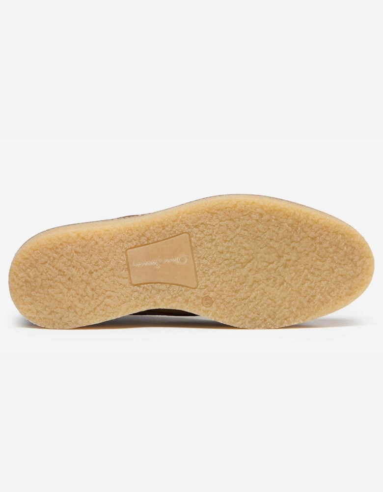 Oliver Sweeney Xixona Mens Calf Suede Moccasin Boots - Taupe