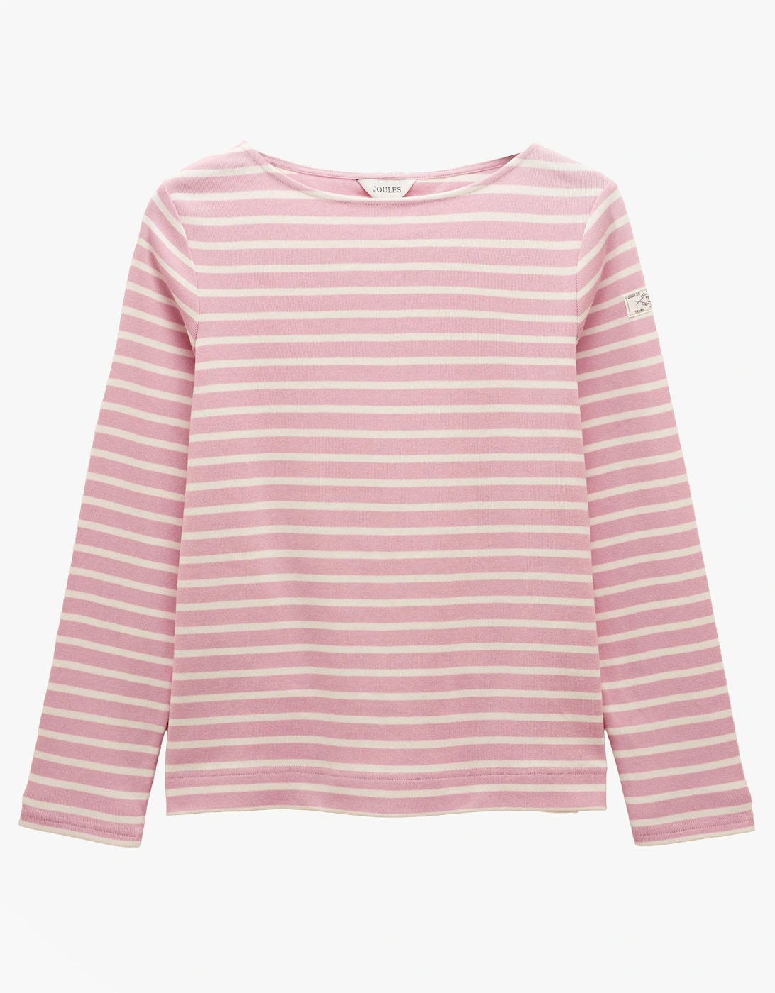 Joules HARBOUR Womens Sweatshirt Pink Stripe