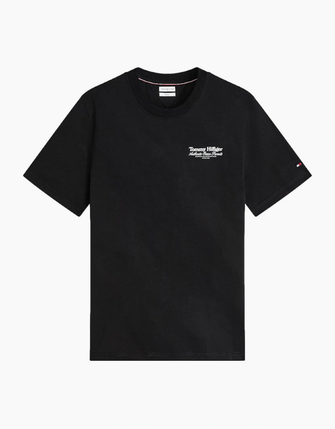 Tommy Hilfiger Nautical Back Graphic T-Shirt BDS Black